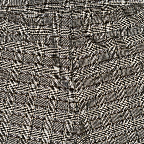 Ann Taylor LOFT Brush Plaid High Waist
Trousers - Picture 4 of 5